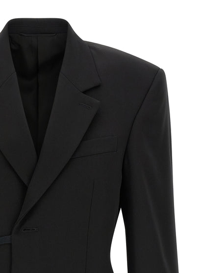 Balenciaga Wrap Tailored Blazer