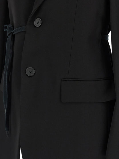 Balenciaga Wrap Tailored Blazer