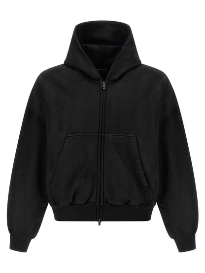 Balenciaga Cropped Hoodie