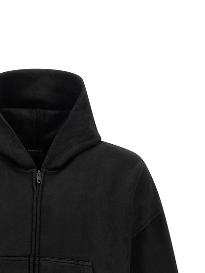 Balenciaga Cropped Hoodie