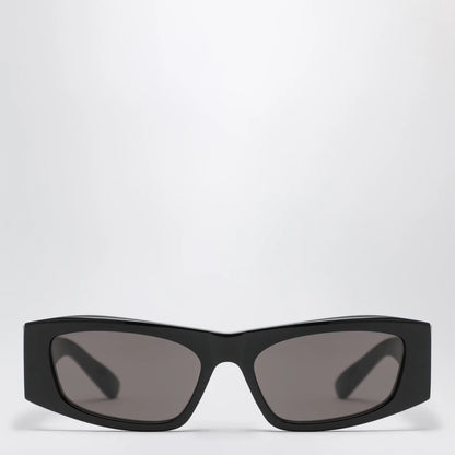 Balenciaga Nano rectangular black sunglasses