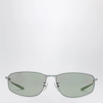 Balenciaga Rectangular Pink Metallic sunglasses