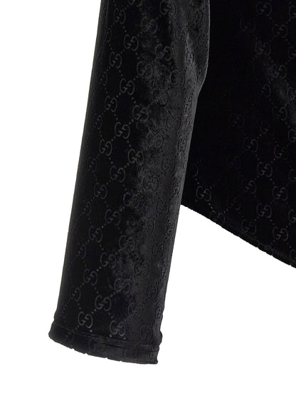 Gucci Gg Velvet Shirt
