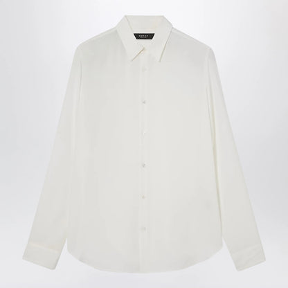 GUCCI White Silk Crêpe De Chine Shirt