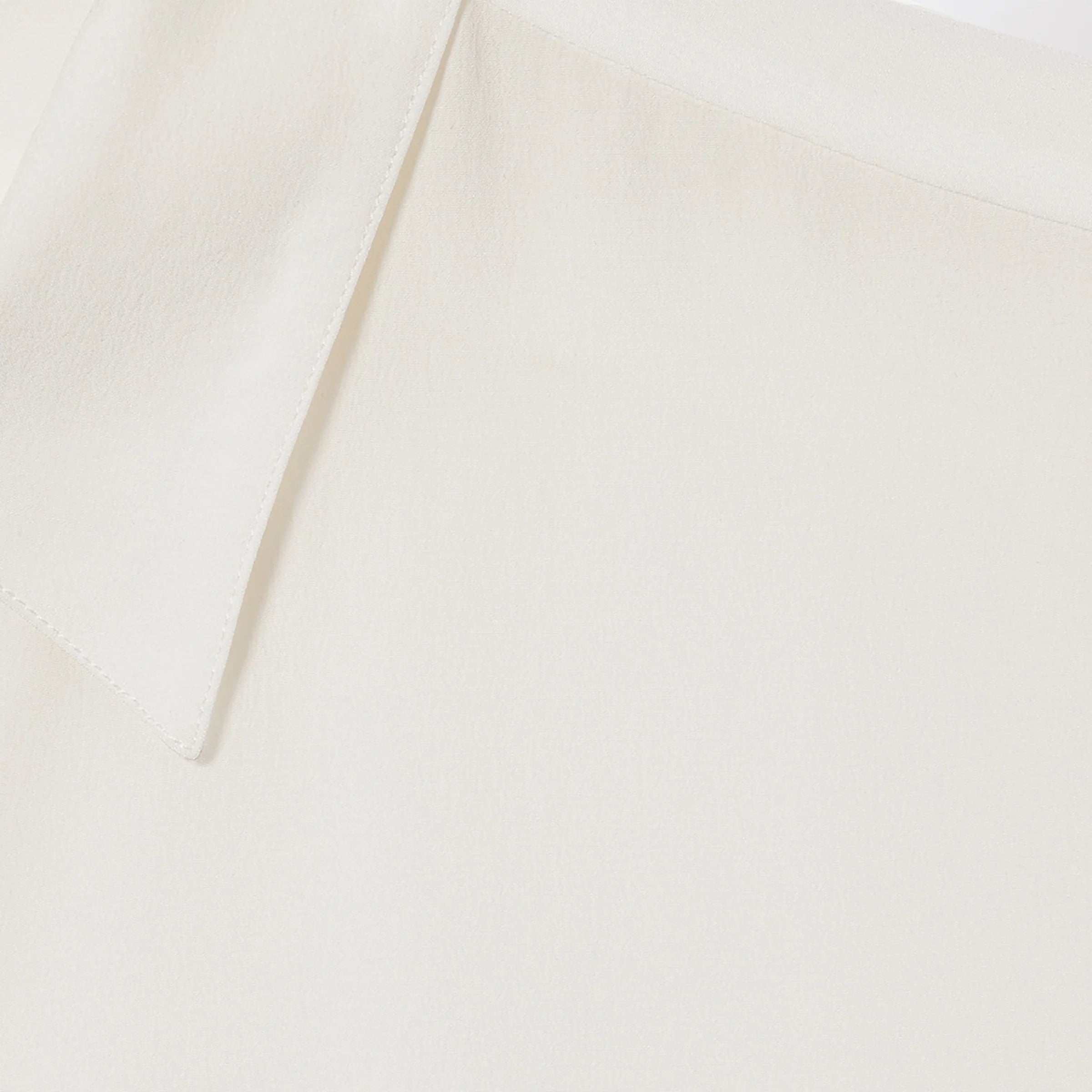 GUCCI White Silk Crêpe De Chine Shirt