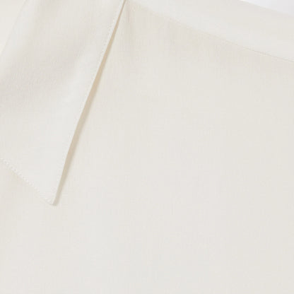 GUCCI White Silk Crêpe De Chine Shirt