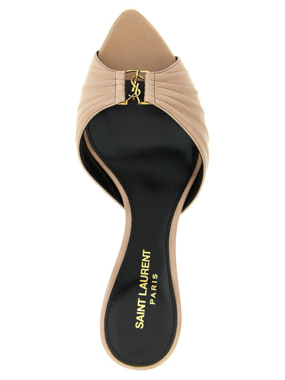 Saint Laurent Babylone Mules