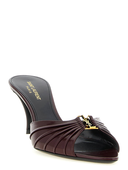 Saint Laurent Babylone Mules
