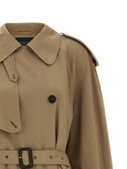 Balenciaga Cotton Trench Coat