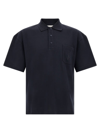 Saint Laurent Cassandre Polo Shirt
