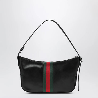 GUCCI Small Black Lunetta Bag