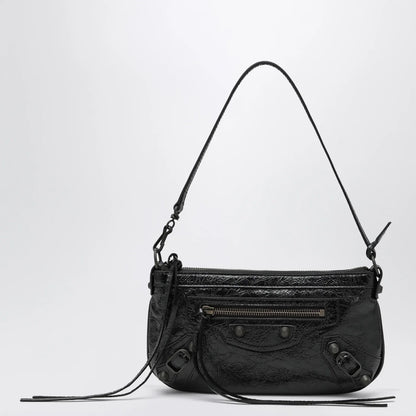Balenciaga Le City black Arena lambskin pouch