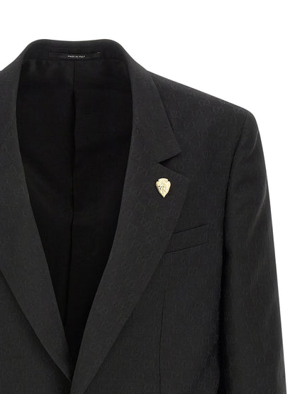 Gucci Gg Canvas Blazer