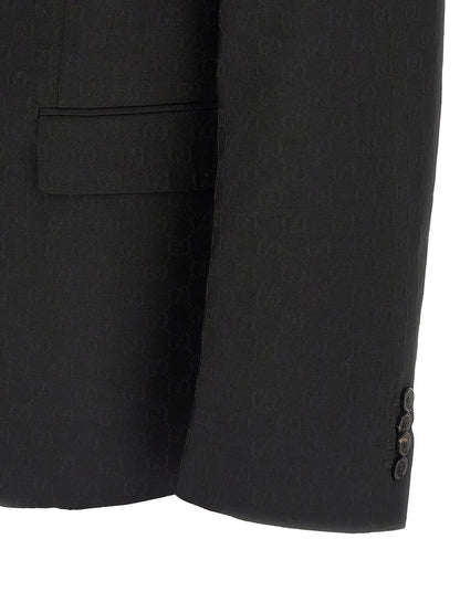 Gucci Gg Canvas Blazer