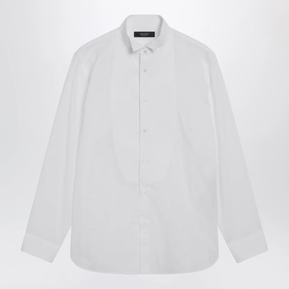 GUCCI White tuxedo shirt