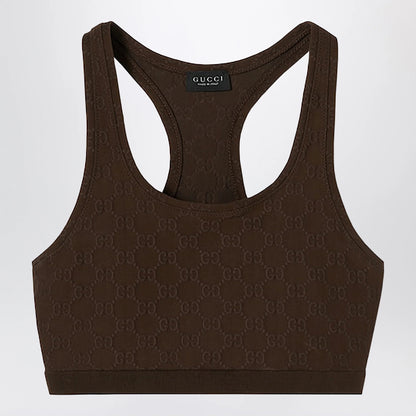 GUCCI GG jacquard jersey top