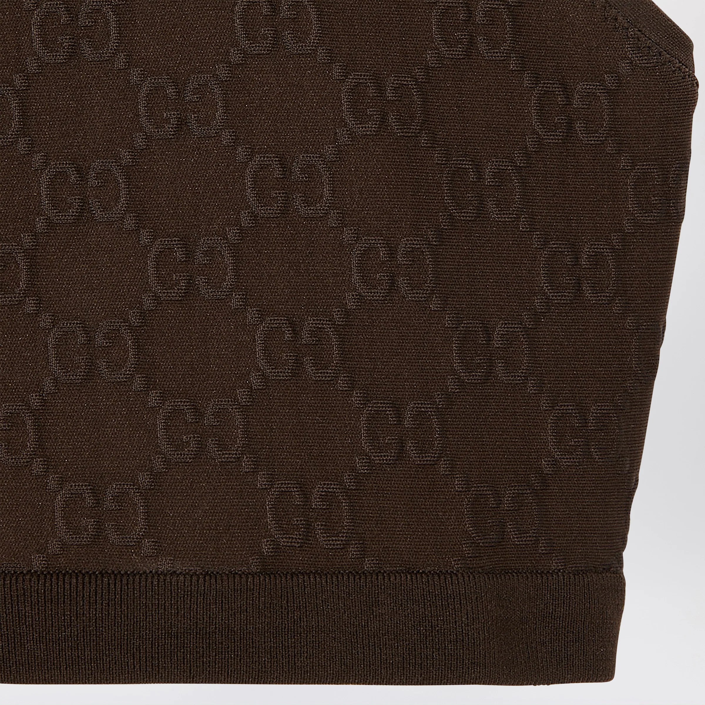 GUCCI GG jacquard jersey top