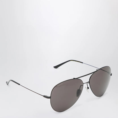 GUCCI Black Pilot Sunglasses