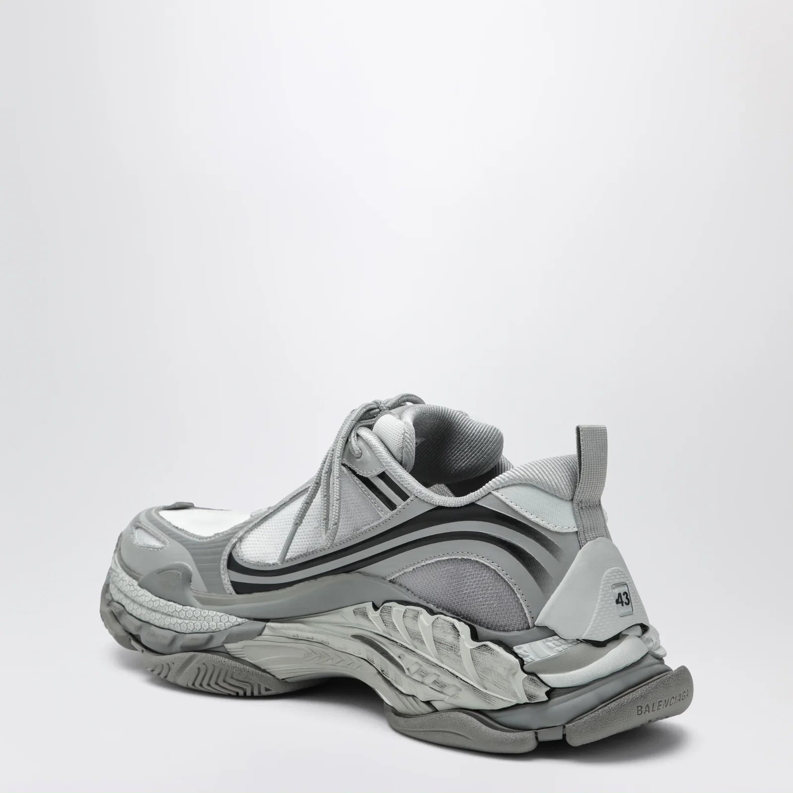 Balenciaga Triple S.2 gradient sneakers in polyurethane, grey