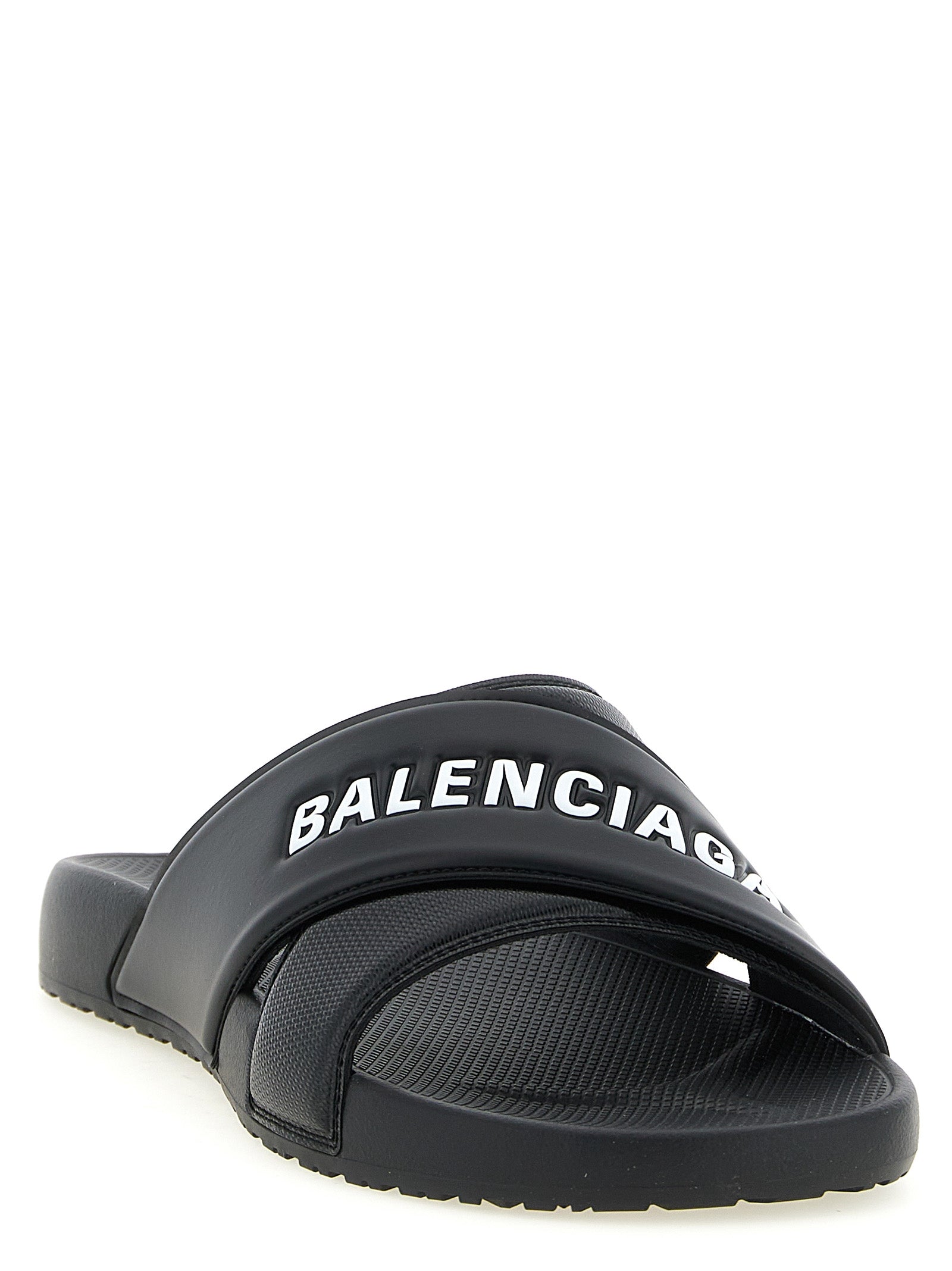 Balenciaga Sporty Pool Slides