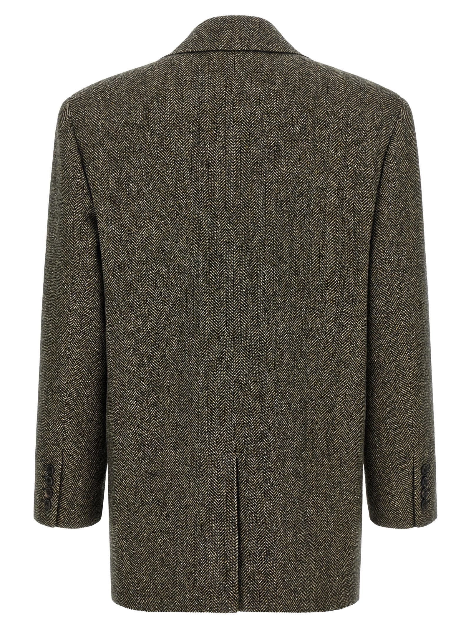 Saint Laurent Herringbone Blazer