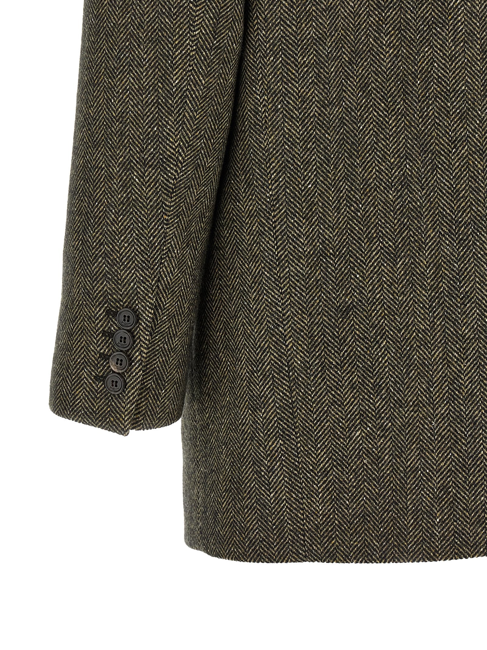 Saint Laurent Herringbone Blazer