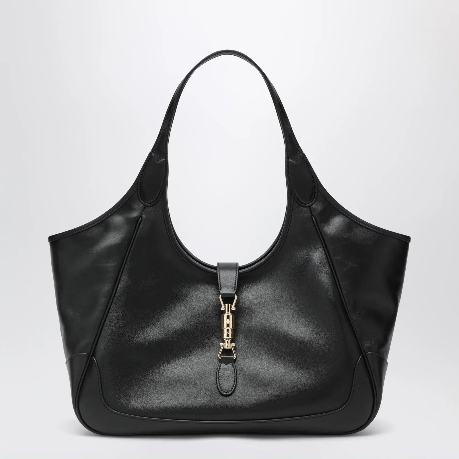 GUCCI Medium black Mercato shopping bag