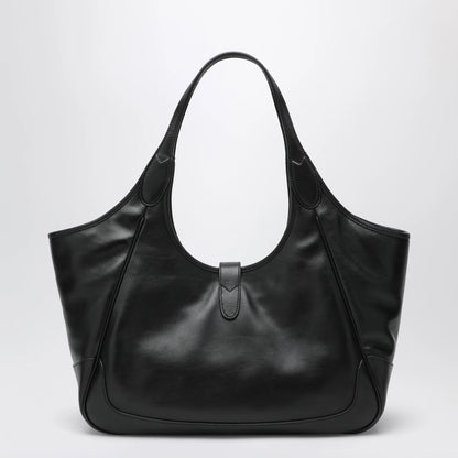 GUCCI Medium black Mercato shopping bag