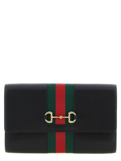Gucci Horsebit Web Wallet On Chain