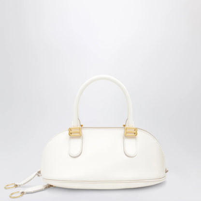 Balenciaga Cream leather Bolero Mini bowling bag