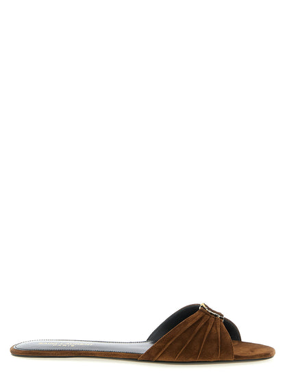 Saint Laurent Babylone Mules