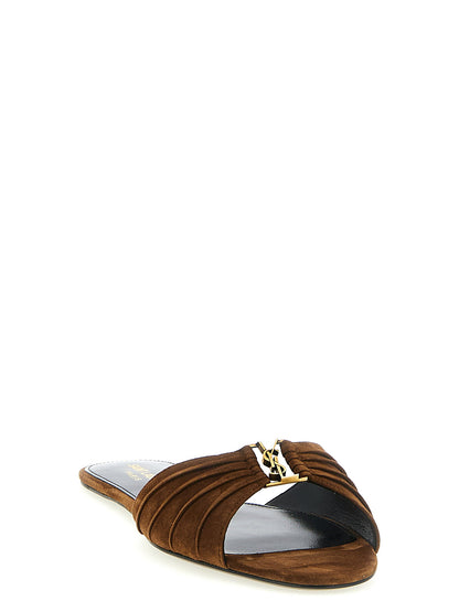 Saint Laurent Babylone Mules