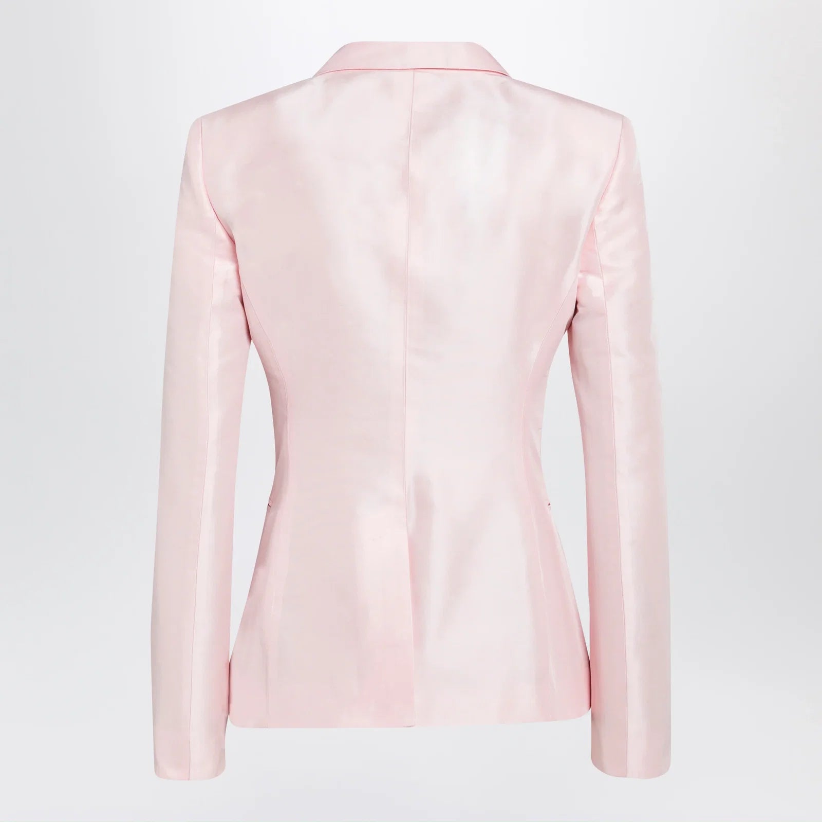 GUCCI Pink silk faille jacket