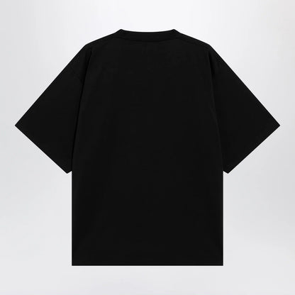 Balenciaga Women's The Door oversize T-shirt in black cotton