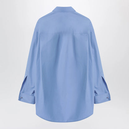 Balenciaga Light blue cotton shirt