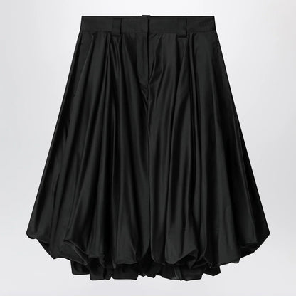 Balenciaga Black balloon skirt in silk blend