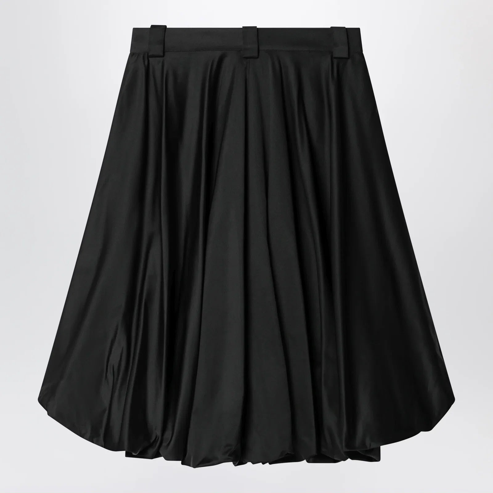Balenciaga Black balloon skirt in silk blend