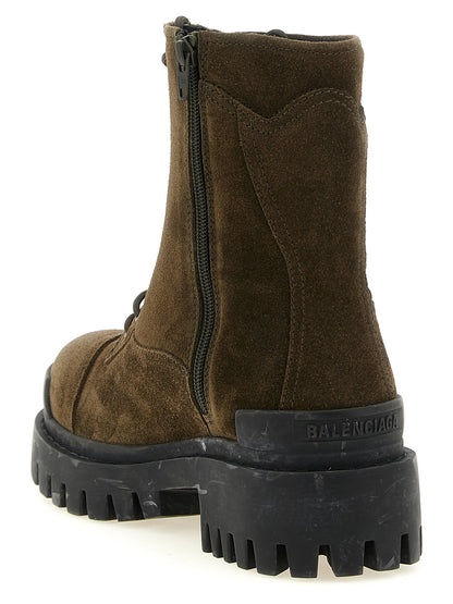 Balenciaga Combat Strike Ankle Boots