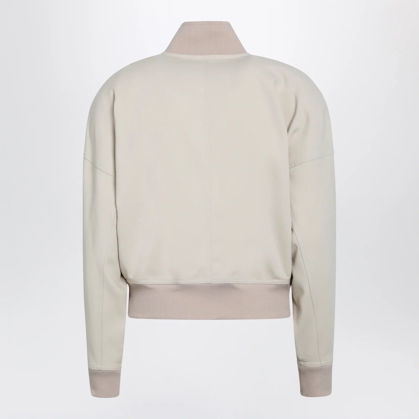 GUCCI Écru poplin zip jacket