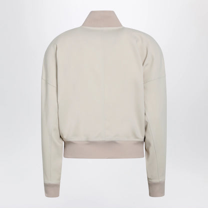 GUCCI Écru poplin zip jacket