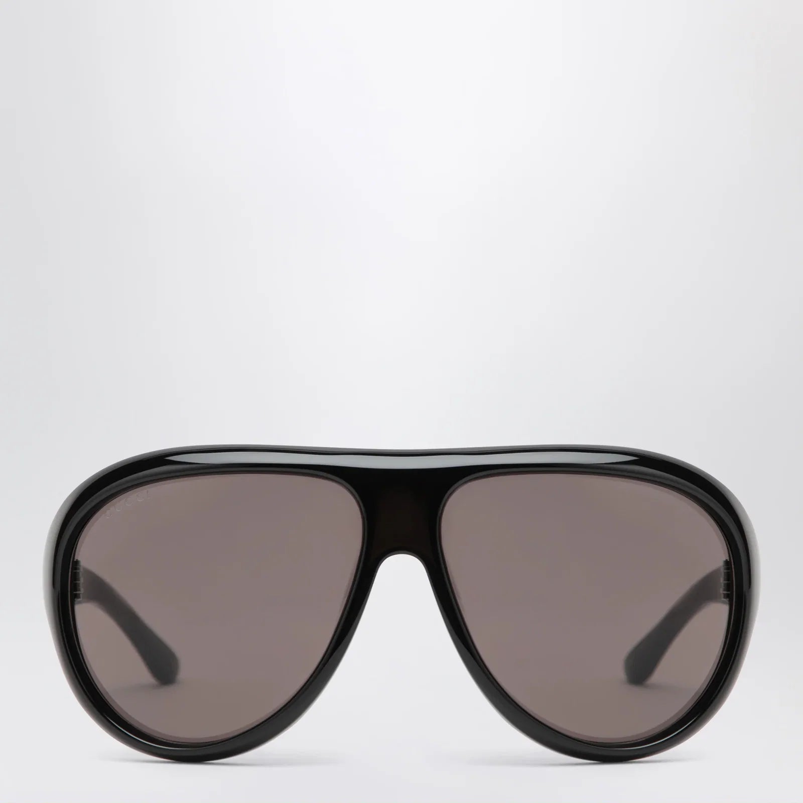 GUCCI Black aviator sunglasses