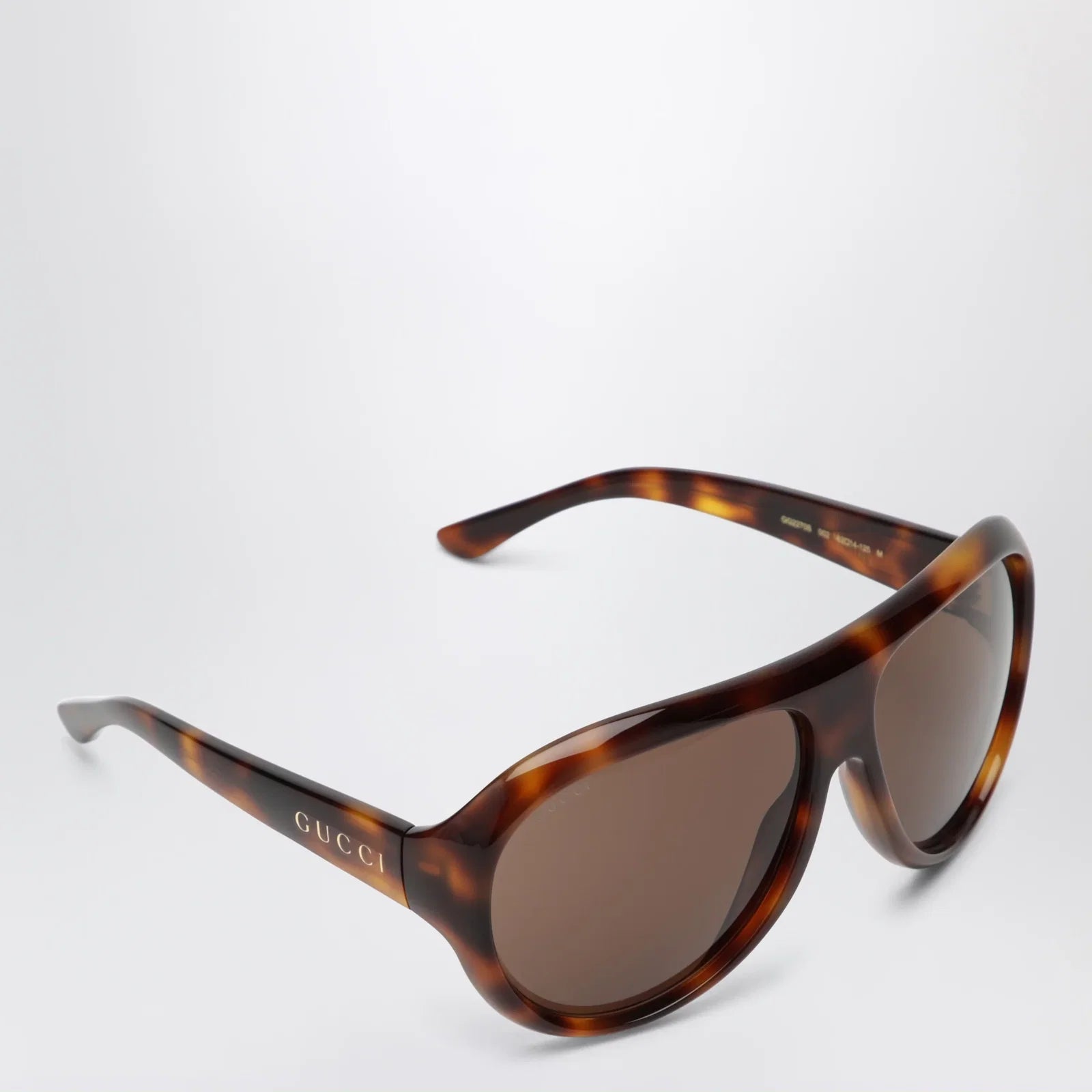 GUCCI Havana aviator sunglasses