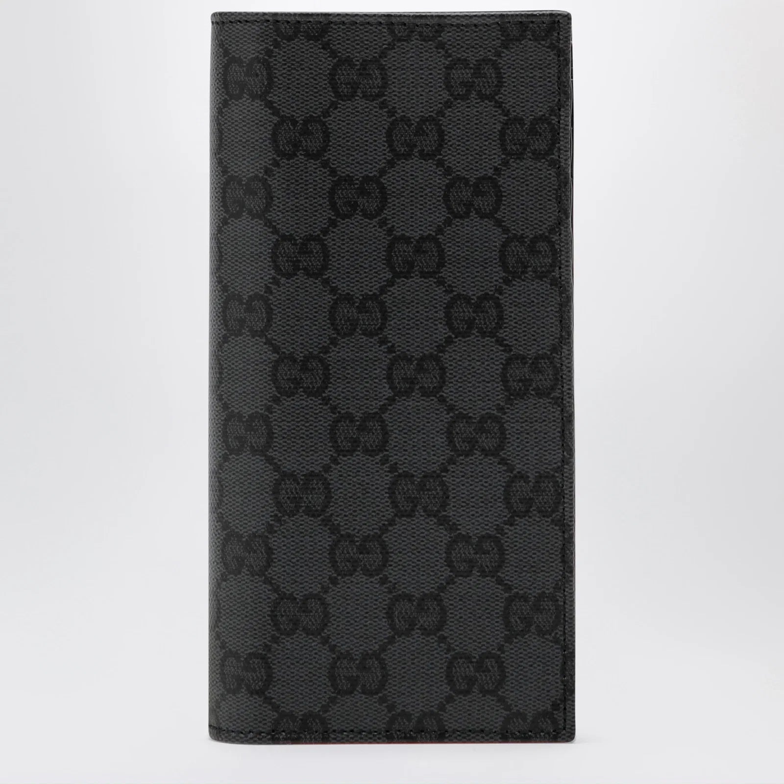 GUCCI Essence Classic long wallet in black GG fabric