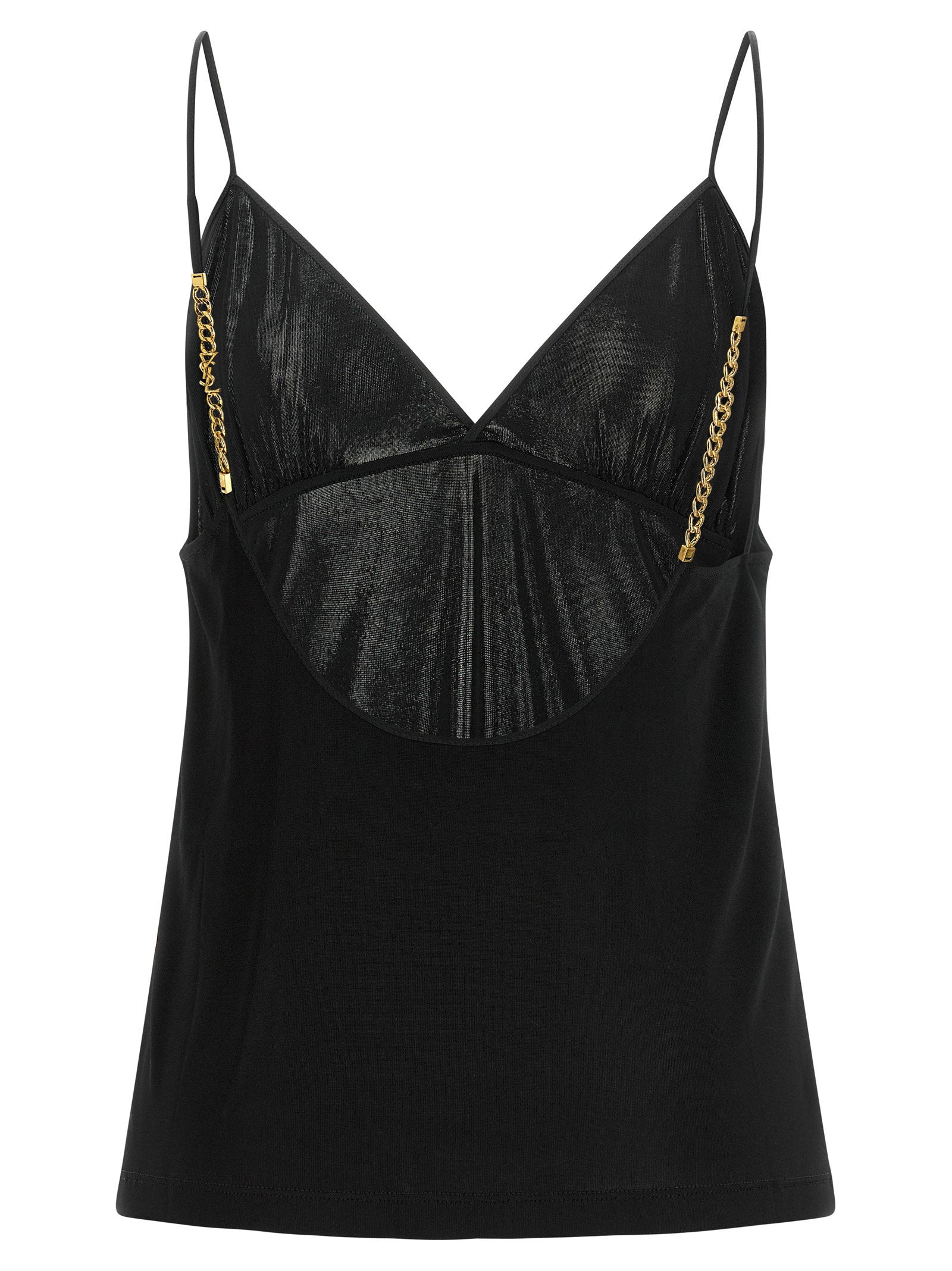 Saint Laurent Cassandre Chain Top