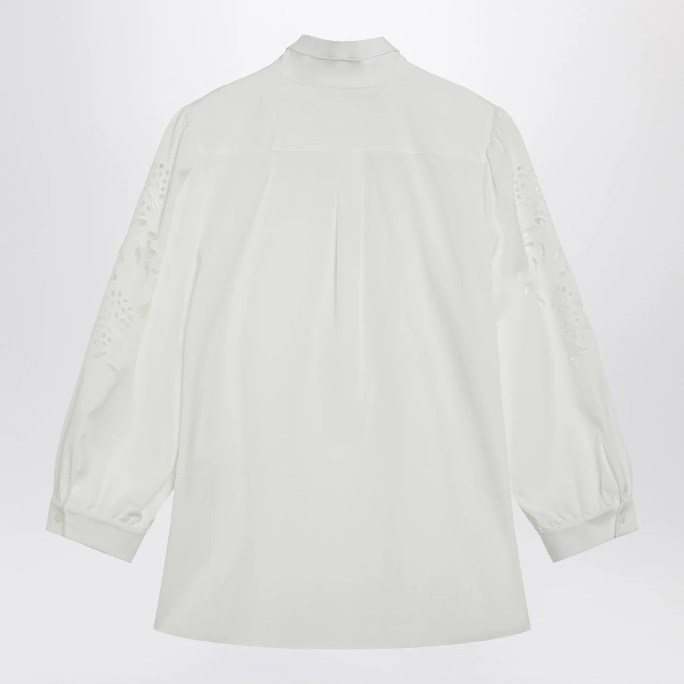 Valentino White shirt with Sangallo embroidery
