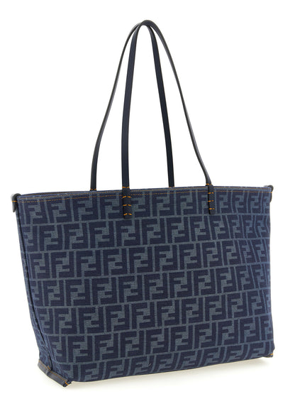 Fendi Roll Medium Reversible Shopping Bag