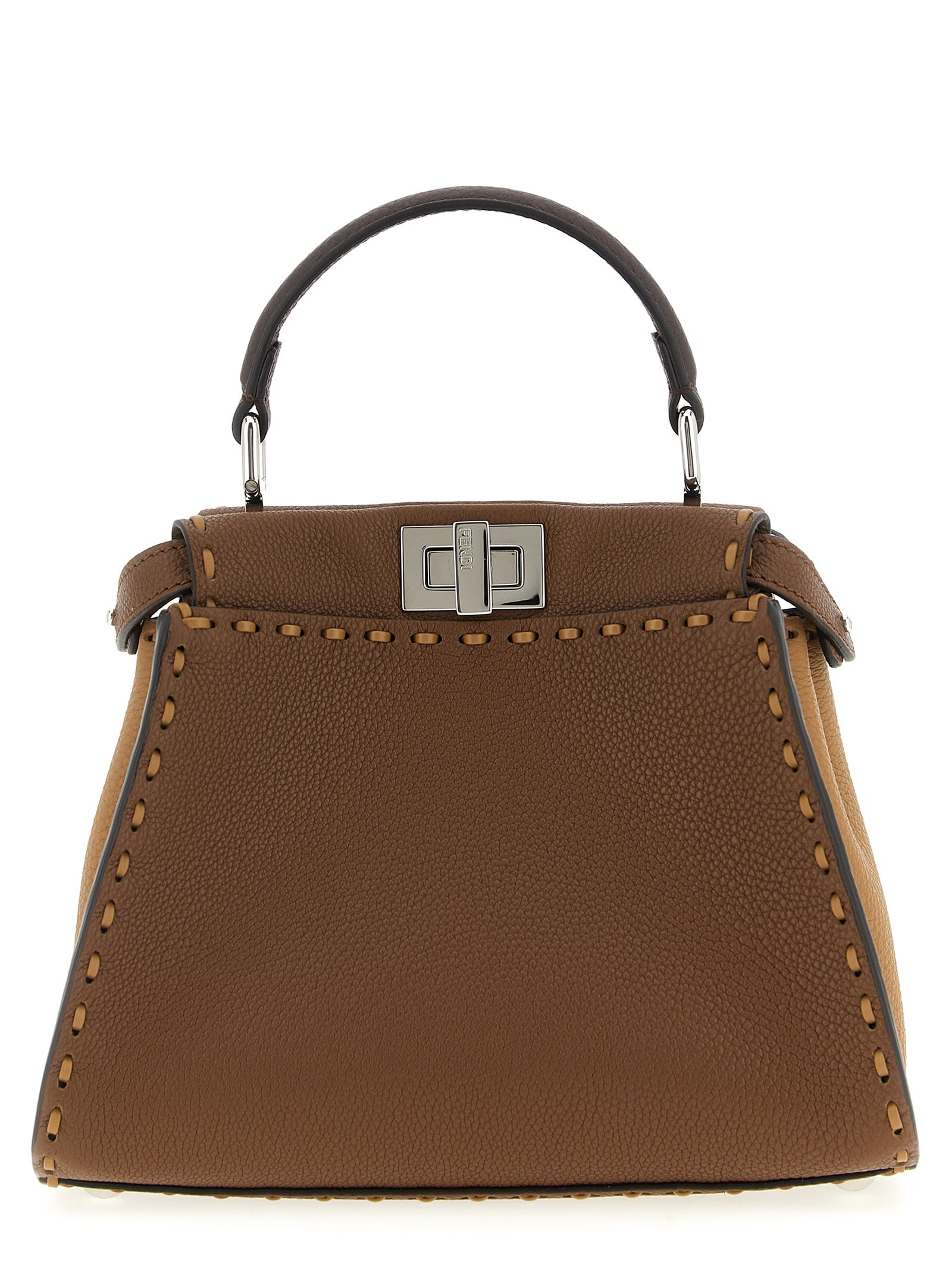 Fendi Peekaboo Selleria Mini Handbag