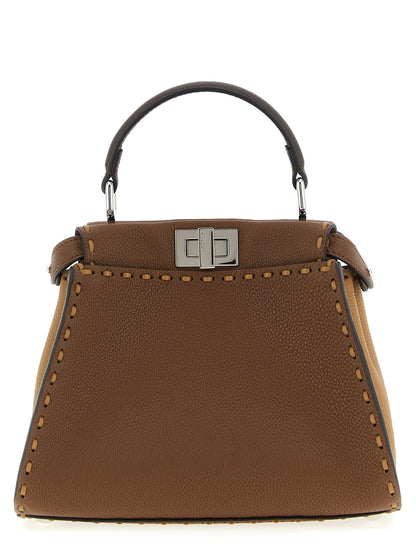 Fendi Peekaboo Selleria Mini Handbag