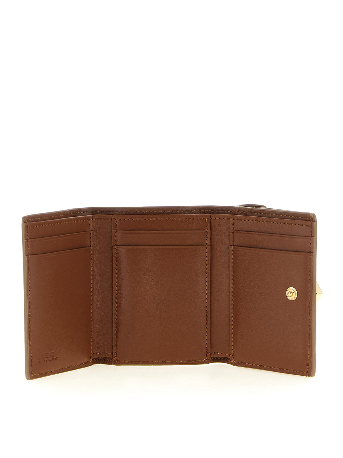 Fendi Ff Trifold Mini Wallet