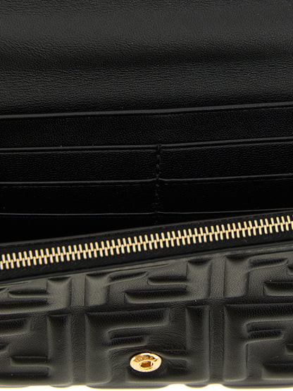 Fendi Continental Baguette Wallet On Chain